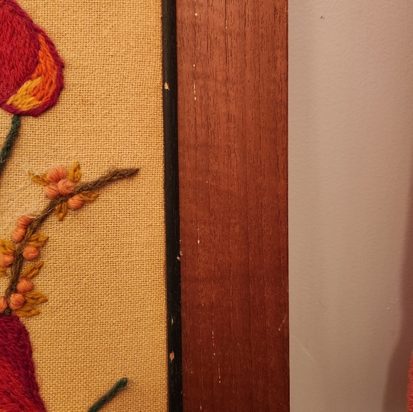 Vintage Floral Crewel - Picture 2 of 4